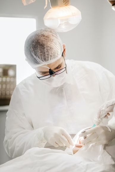 a dentist in performing a dental procedure